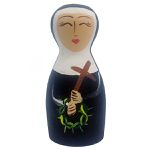 Santa Teresinha - madeira 8cm