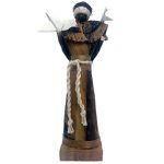 São Francisco em palha - 20cm
