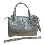 Bolsa em Couro Ouro Light Alessandra