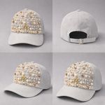 Boné Monalovers com Bordado Pérolas com Ajuste