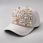 Boné Monalovers com Bordado Pérolas com Ajuste