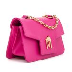 Bolsa em Couro Pink Maya