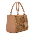 Bolsa em Material Tecnológico Camel Tote Bia
