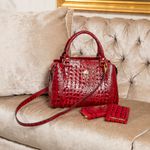 Bolsa Estruturada Mona Vermelha