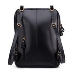 Mochila em Couro Preto para Notebook Andrea