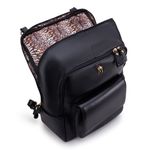 Mochila em Couro Preto para Notebook Andrea