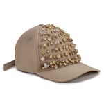 Boné Fendi com Bordado em Pedrarias Gold