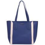 Bolsa Siena - Azul com detalhes Marfim