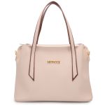 Bolsa Bangkok- Marfim Com Detalhes Caramelo