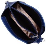 Bolsa Bangkok - Azul com Detalhes Marfim