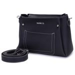 Bolsa Ibiza - Preto com detalhes