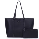 Bolsa Toronto - Preto Detalhe Branco