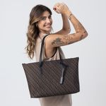 Bolsa Malibu - Monograma Caramelo