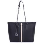Bolsa Turim - Preta e Branco