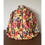 PARKA ESTAMPADA - FLORAL COM FUNDO AMARELO 