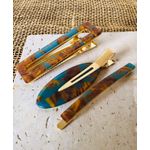 PRESILHAS - KIT 3 UN. - (2 PRESILHAS + 1 MODELO CLIP) -