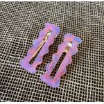 PRESILHAS - KIT 2 UN. - CURVAS - COR ROSA 