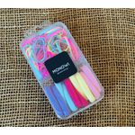 CAIXINHA COM ELÁSTICOS PARA CABELO - COLORIDOS (COM 2 MODELOS) 