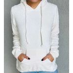 MOLETOM - estilo tricot - de máquina - cor off white 