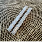 PRESILHAS - KIT 2 UN. - RETANGULAR - TONS DE BRANCO 