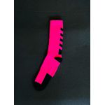 MEIA - ROSA COM PRETO 