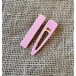 PRESILHAS - KIT 2 UN. - COR ROSA LISA 