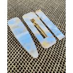 PRESILHAS - KIT 3 UN. - CREME E AZUL 