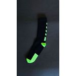 MEIA - PRETA COM VERDE 
