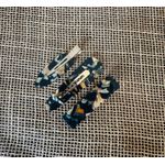 KIT PRESILHAS E TIC TAC - 3 UN. - COM PRETA COM DETALHES 