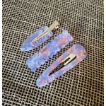 KIT PRESILHAS E TIC TAC - 3 UN. - COR ROSA E ROXO 