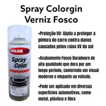 COLORGIN SPRAY AUTOMOTIVO SPRAY COLOR VERNIZ FOSCO 400ML