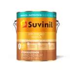 Suvinil Verniz Proteção Tripla Brilhante Base Agua Imbuia 3,6L Suvinil 