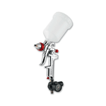 Pistola de Pintura por Gravidade Profissional 600 ml Bico 1.3mm e Manômetro - TOP de LINHA - MP710 - Wimpel