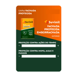 Tinta Acrílica Fosco Fachada Protegida Emborrachada Branco Neve 18l Suvinil