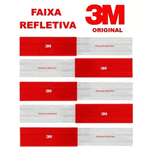 Faixa Refletiva Lateral 50x305mm Lado Direito 3m