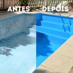 BRASILUX KIT PU AZUL PISCINA 4,5L