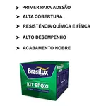 BRASILUX KIT EPOXI POLIAMIDA PRIMER CINZA N6,5 P/ADESAO 3.6L