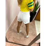 SHORT BÁSICO BRANCO BRANCO