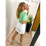 SAIA JEANS BOLSO FRONTAL BRANCO
