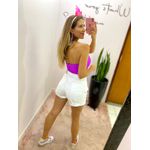 SHORT BÁSICO BRANCO BRANCO