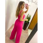 MACACÃO PANTALONA BOTÕES PINK