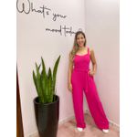 MACACÃO PANTALONA BOTÕES PINK