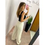 CROPPED TRICOT MODAL ALÇA LARGA PRETO