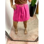 SHORT SAIA ALFAIATARIA PREGAS PINK