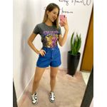 SHORT JEANS BÁSICO JEANS ESCURO