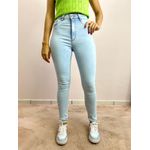 CALÇA SKINNY BÃSICA JEANS CLARO