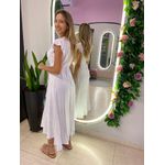 VESTIDO MIDI ENVELOPE MANGA CURTA OFF