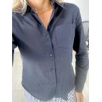 CAMISA VISCOLINHO PRETO