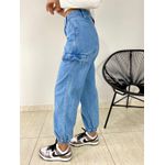 CALÇA CARGO JOGGER JEANS