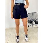 SHORT CINTO CÓS PRETO